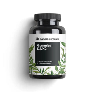 D3/K2-Gummis für Knochen- und Zähne- und Immunschutz von natural elements